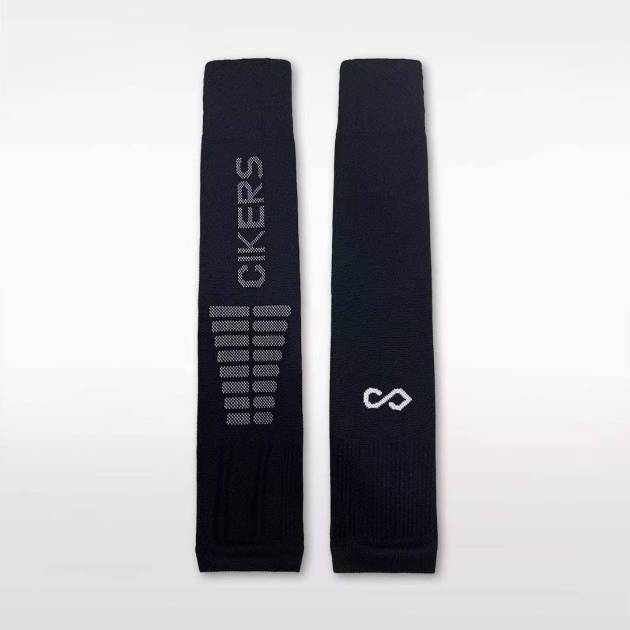 Footless socks black